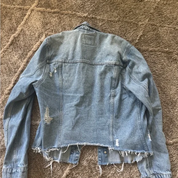 Blank NYC Light Blue Jean Jacket - Picture 2 of 7